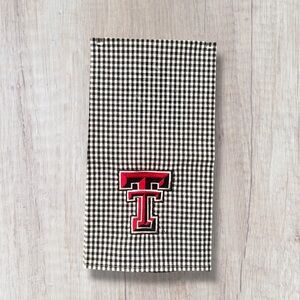 Collegiate Collection Texas Tech Checkered Tea Towel
